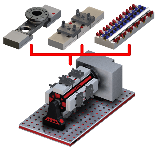 Chick Workholding ISS Jaw Options