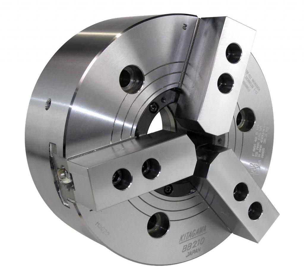BB200 Series Large Bore 3 Jaw Power Chuck 1MTA