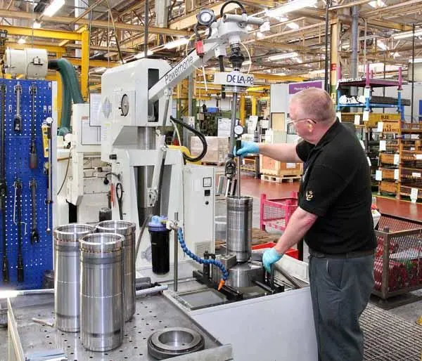 Kitagawa chucks provide high repeatability and long life in honing